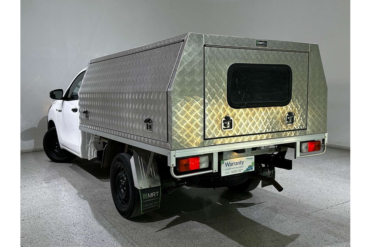 2016 Toyota Hilux Workmate TGN121R Rear Wheel Drive