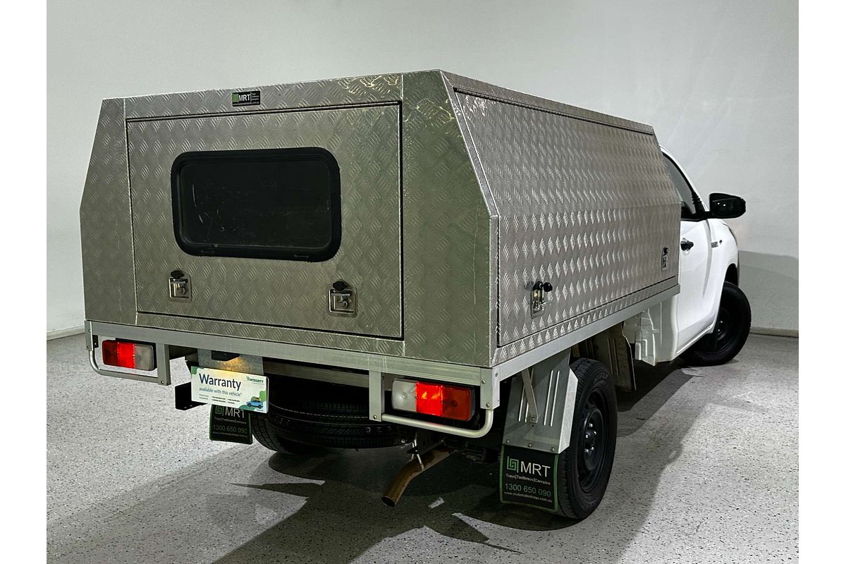 2016 Toyota Hilux Workmate TGN121R Rear Wheel Drive