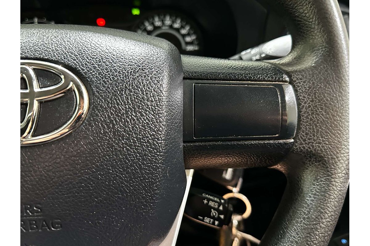 2016 Toyota Hilux Workmate TGN121R Rear Wheel Drive