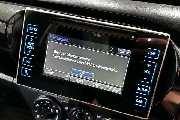 2016 Toyota Hilux Workmate TGN121R Rear Wheel Drive