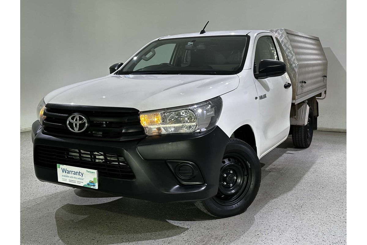 2016 Toyota Hilux Workmate TGN121R Rear Wheel Drive