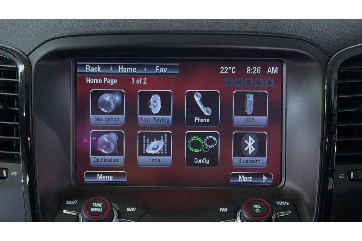 2016 Holden Commodore SV6 Black VF Series II