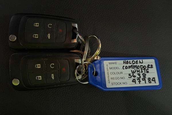 2016 Holden Commodore SV6 Black VF Series II