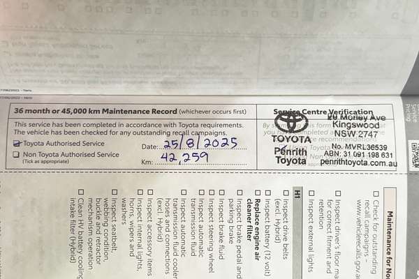 2022 Toyota Yaris Ascent Sport MXPA10R