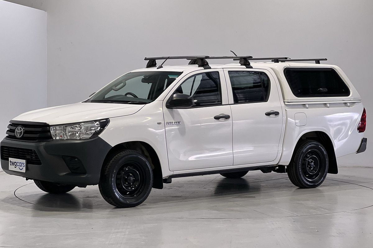 2021 Toyota Hilux Workmate TGN121R Rear Wheel Drive