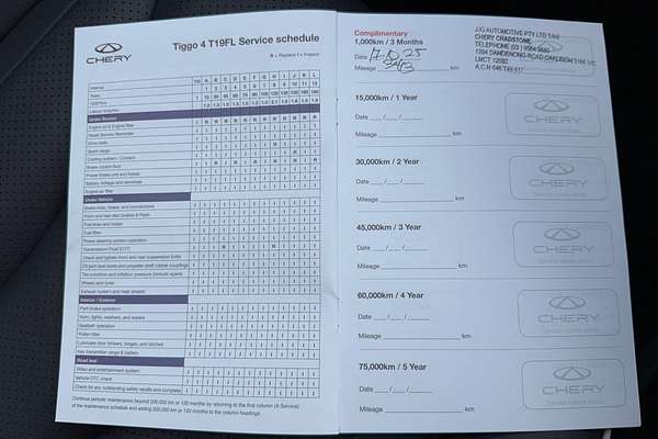 2025 Chery Tiggo 4 Pro Ultimate