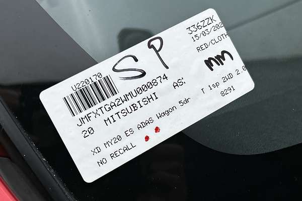 2020 Mitsubishi ASX ES ADAS XD