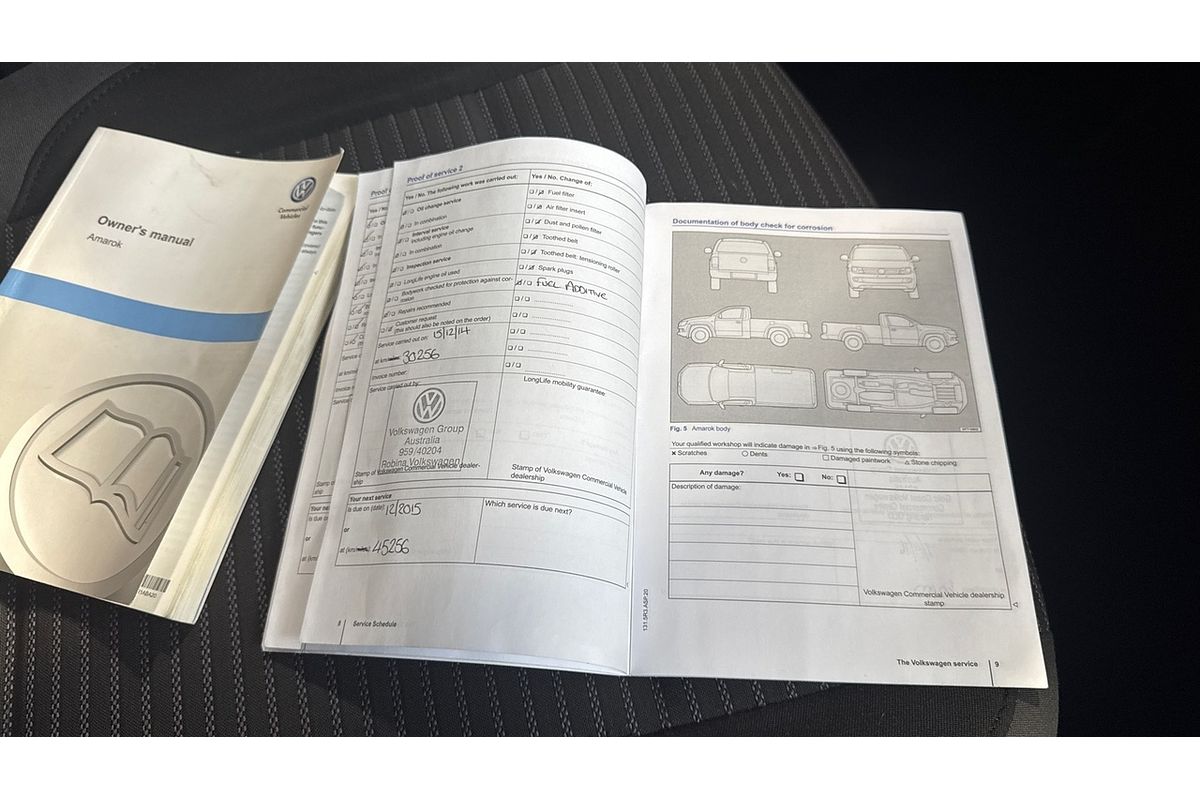 2013 Volkswagen Amarok TDI400 (4x4) 2H MY12.5 4X4