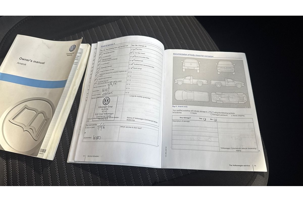 2013 Volkswagen Amarok TDI400 (4x4) 2H MY12.5 4X4