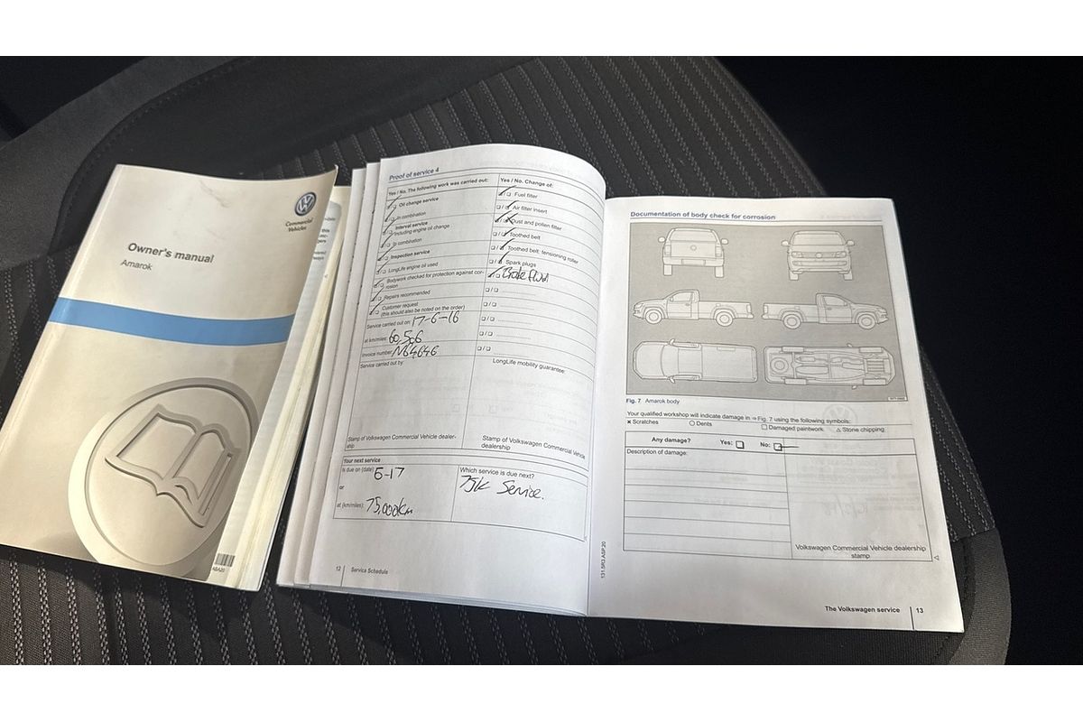 2013 Volkswagen Amarok TDI400 (4x4) 2H MY12.5 4X4