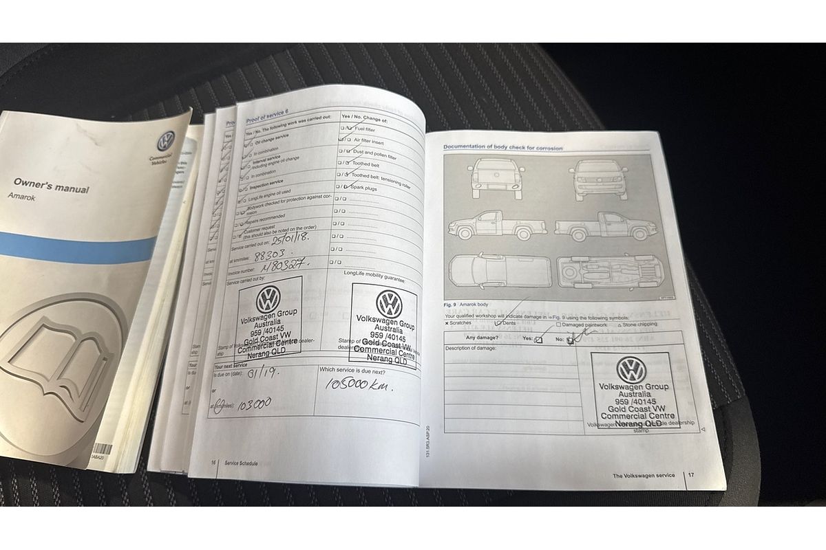 2013 Volkswagen Amarok TDI400 (4x4) 2H MY12.5 4X4