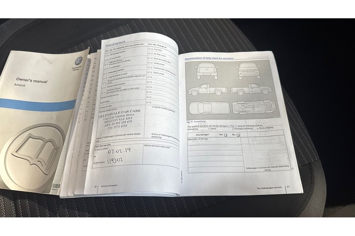 2013 Volkswagen Amarok TDI400 (4x4) 2H MY12.5 4X4