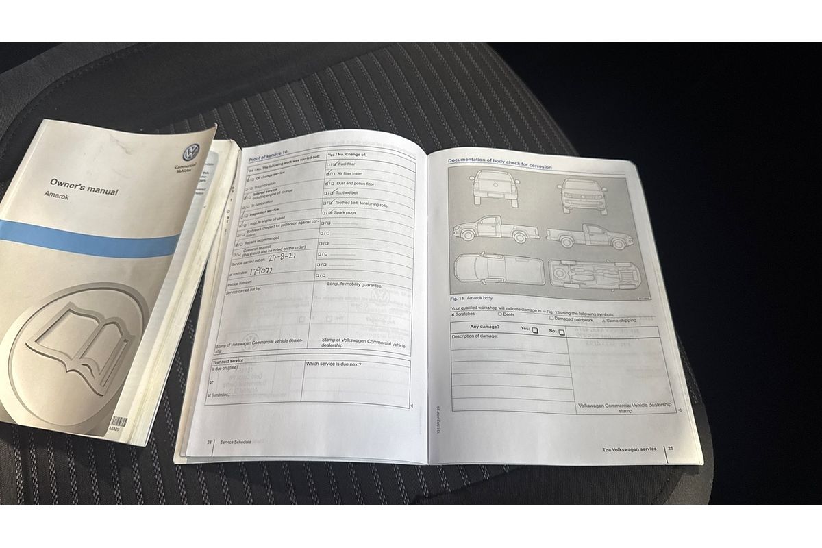 2013 Volkswagen Amarok TDI400 (4x4) 2H MY12.5 4X4