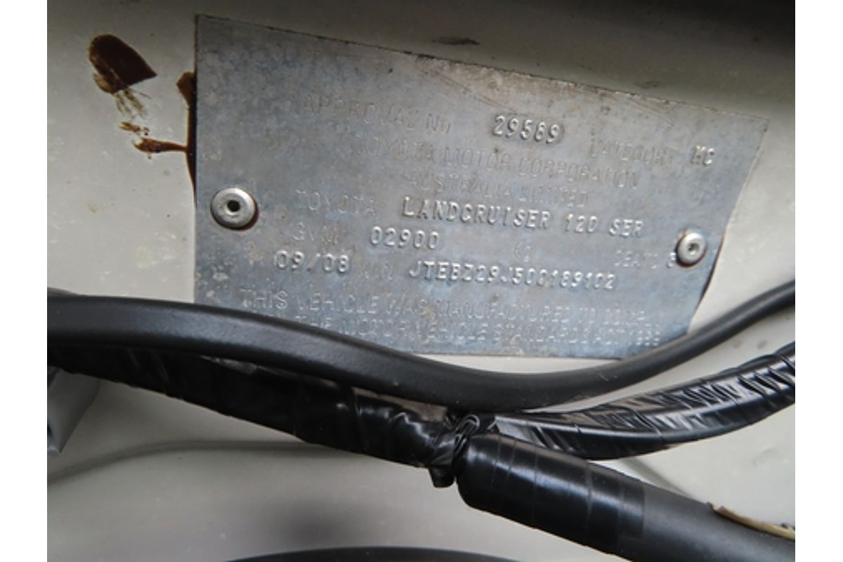 2008 Toyota Landcruiser Prado GX KDJ120R