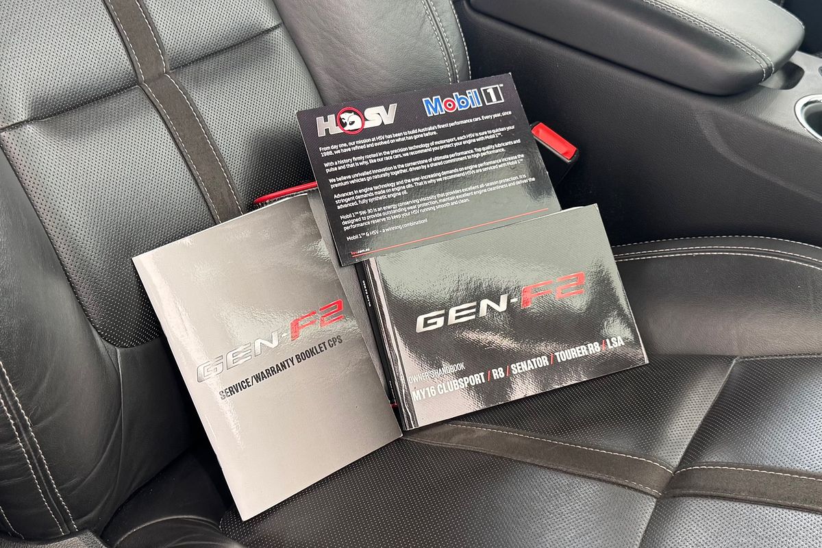 2016 Holden Special Vehicles Clubsport R8 Track Edition GEN-F2