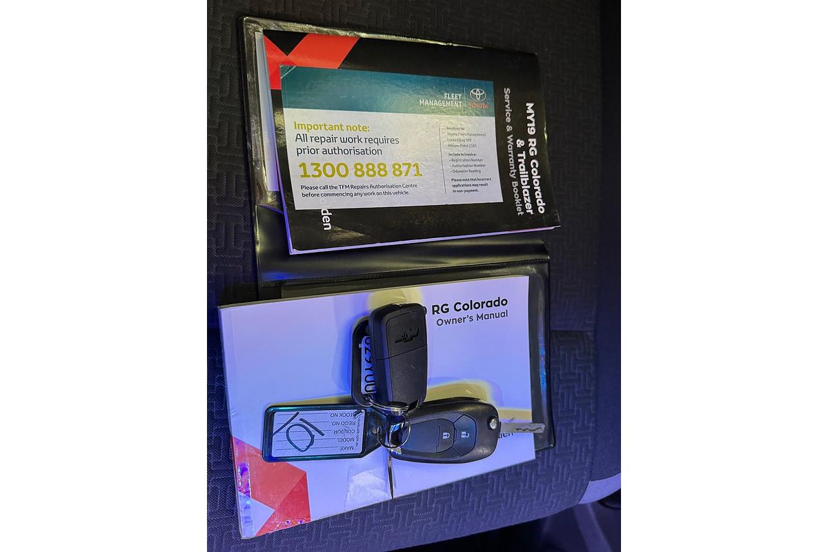 2018 Holden Colorado LS RG Rear Wheel Drive