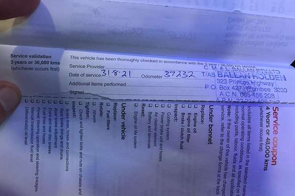 2018 Holden Colorado LS RG Rear Wheel Drive