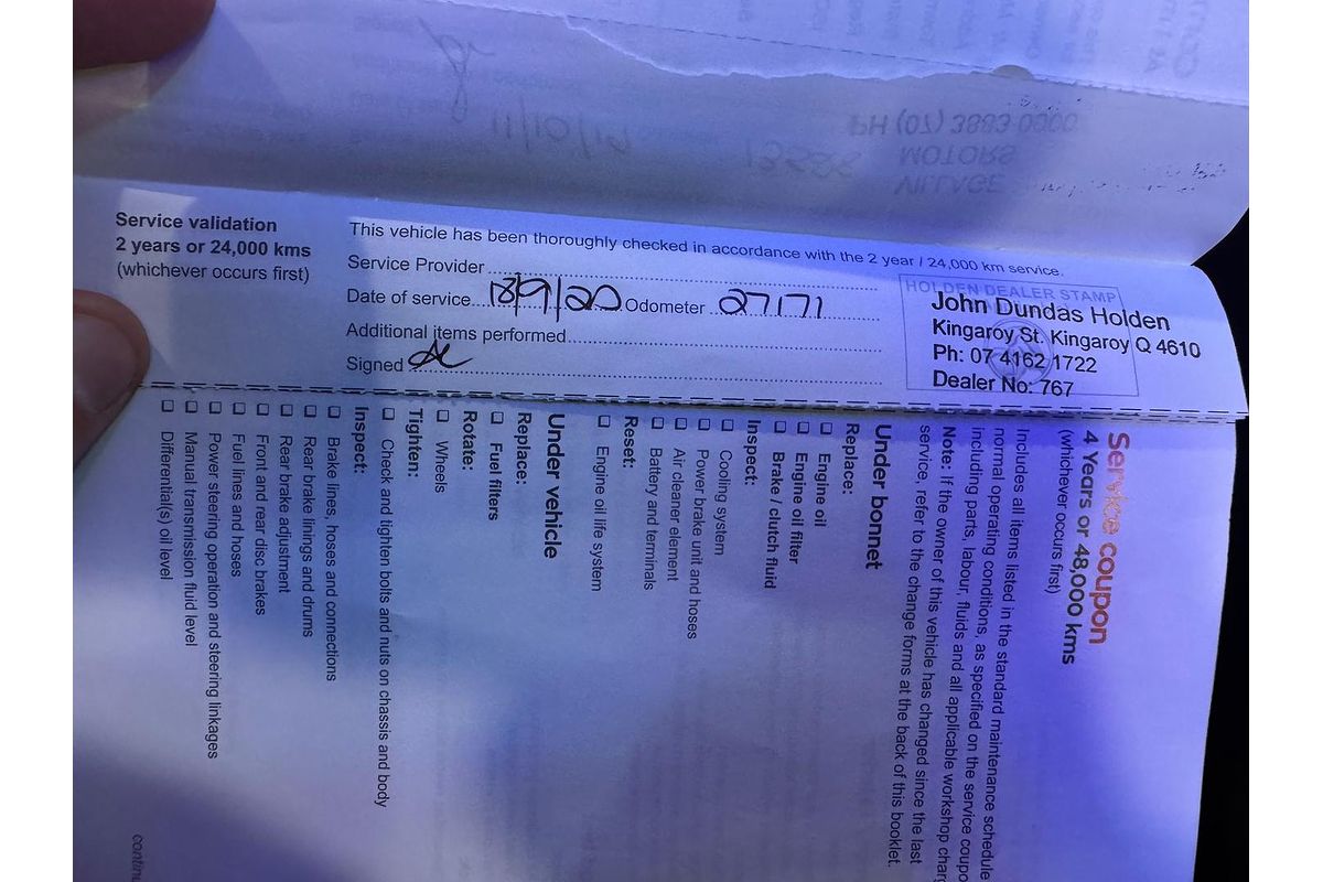 2018 Holden Colorado LS RG Rear Wheel Drive