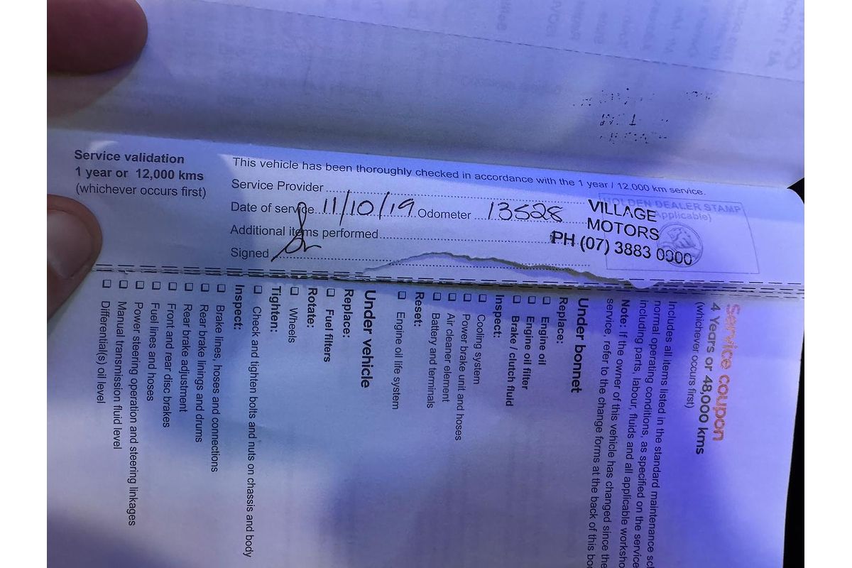 2018 Holden Colorado LS RG Rear Wheel Drive