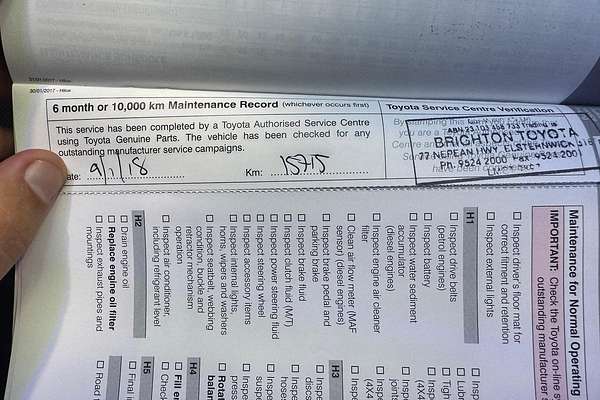 2017 Toyota Hilux Workmate GUN125R 4X4