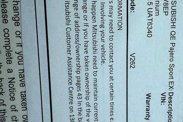 2016 Mitsubishi Pajero Sport Exceed QE