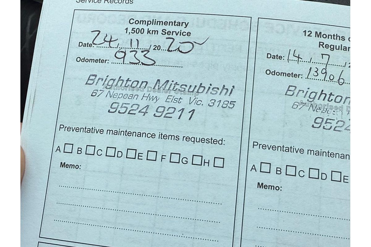 2020 Mitsubishi Eclipse Cross Black Edition YA