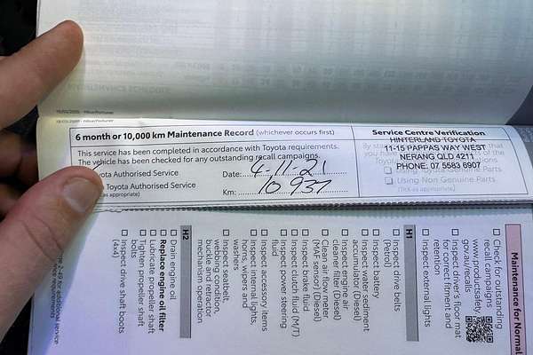 2021 Toyota Hilux SR Hi-Rider GUN136R Rear Wheel Drive