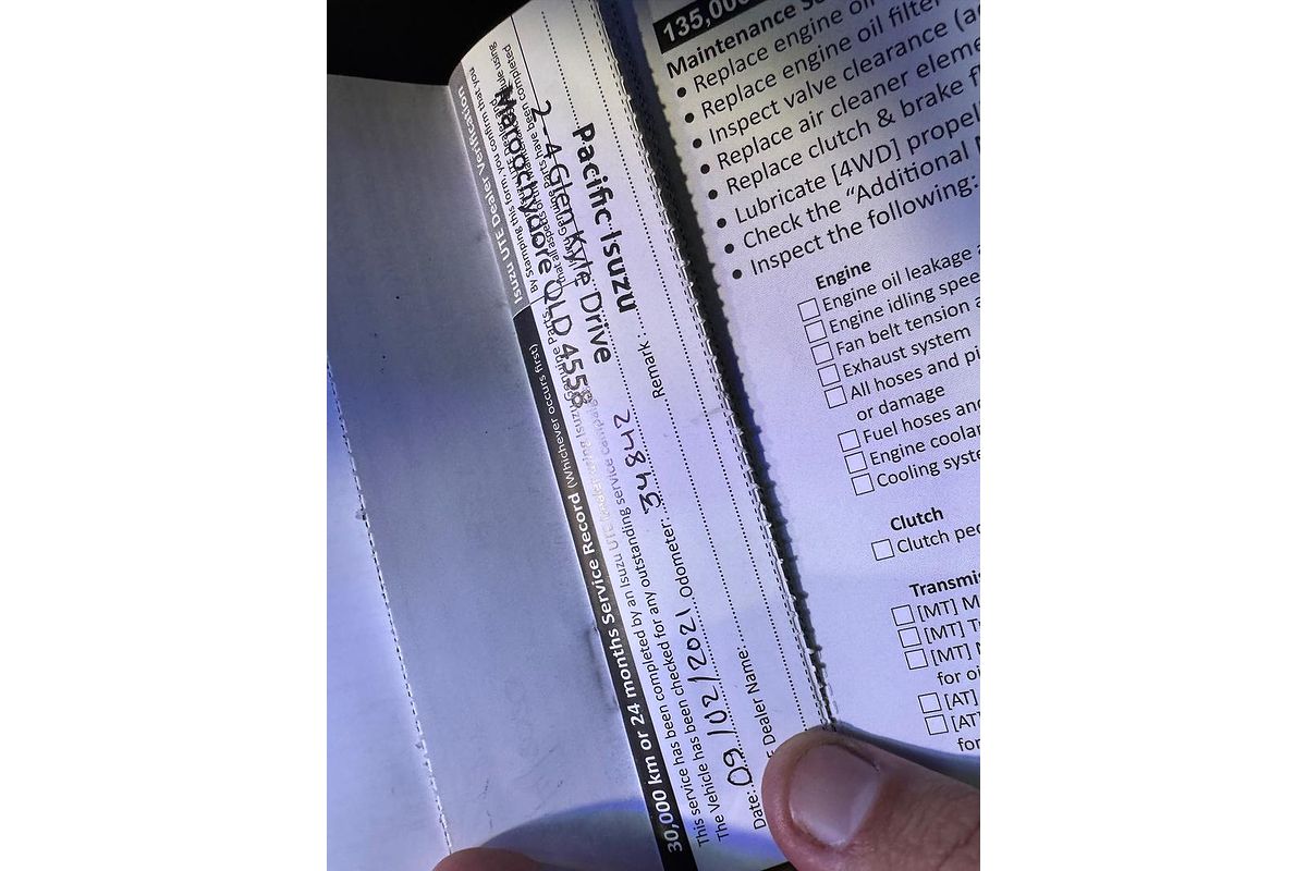 2019 Isuzu D-MAX SX 4X4