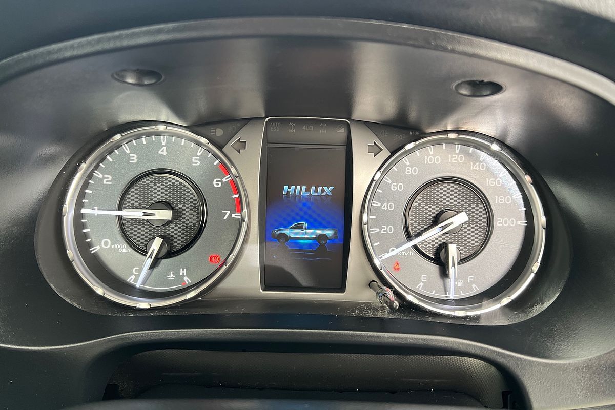 2022 Toyota Hilux Workmate TGN121R Rear Wheel Drive