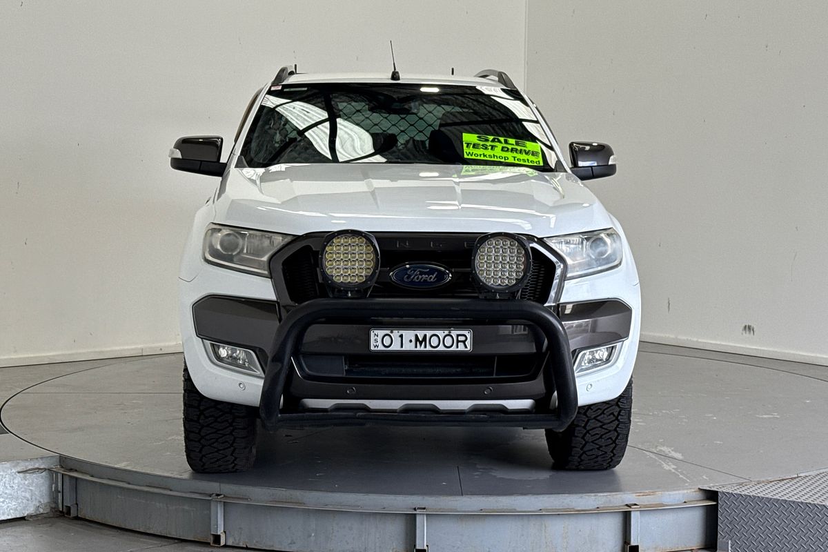 2017 Ford Ranger WILDTRAK 3.2 (4x4) PX MKII MY17 4X4 3.2L
