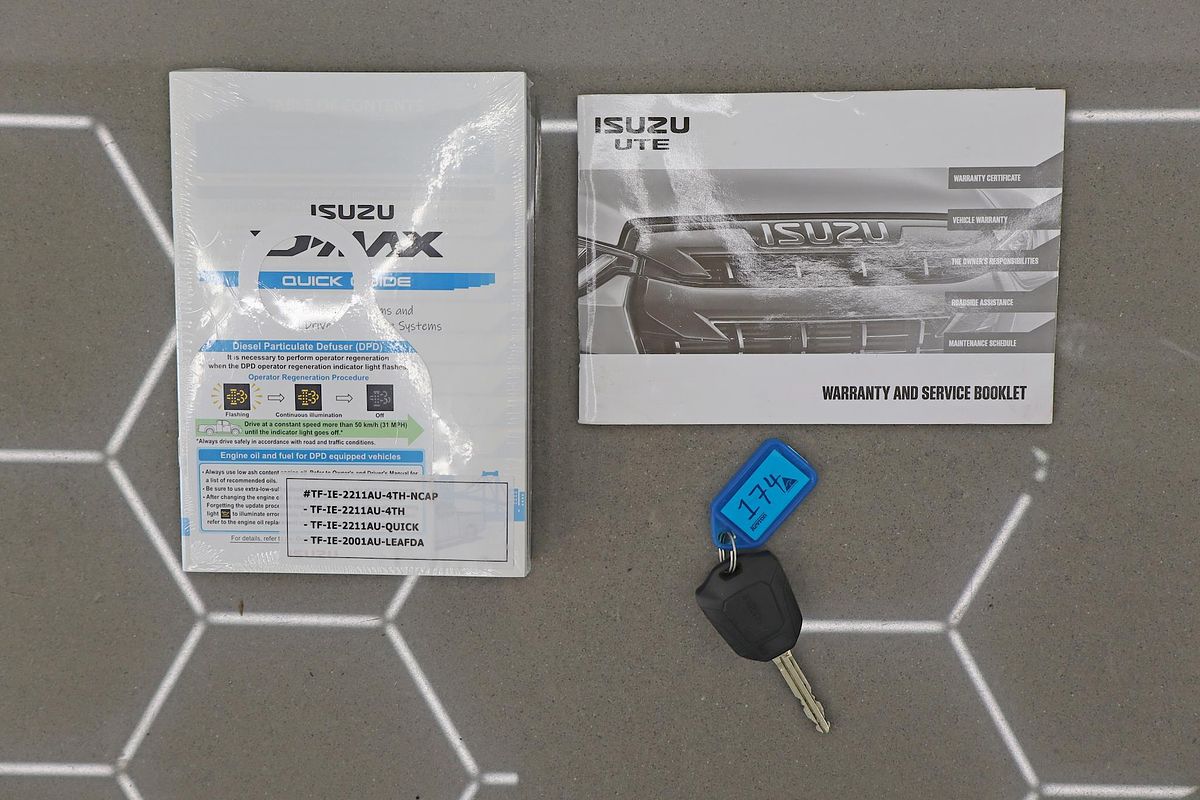 2022 Isuzu D-MAX SX High Ride Rear Wheel Drive