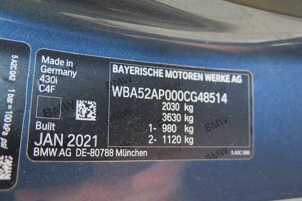 2021 BMW 430I M SPORT