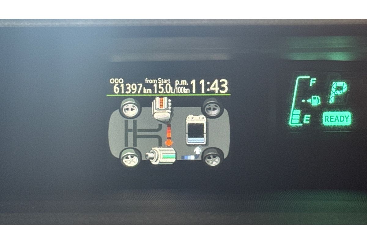 2013 Toyota Prius i-TECH (HYBRID) ZVW30R MY12