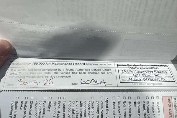 2013 Toyota Prius i-TECH (HYBRID) ZVW30R MY12