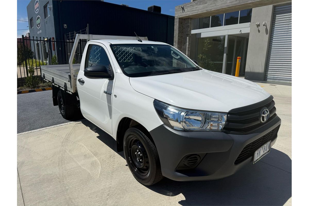 2016 Toyota Hilux Workmate TGN121R Rear Wheel Drive