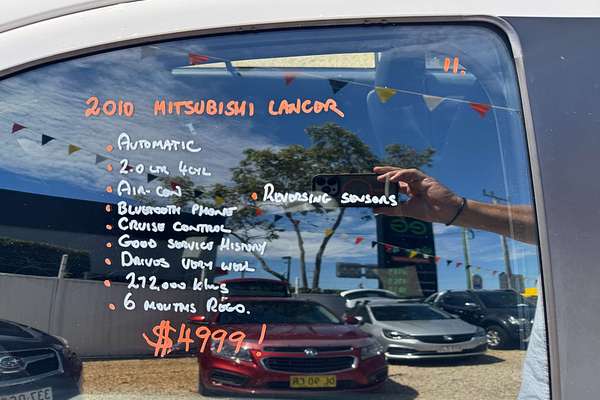 2010 Mitsubishi Lancer ES CJ