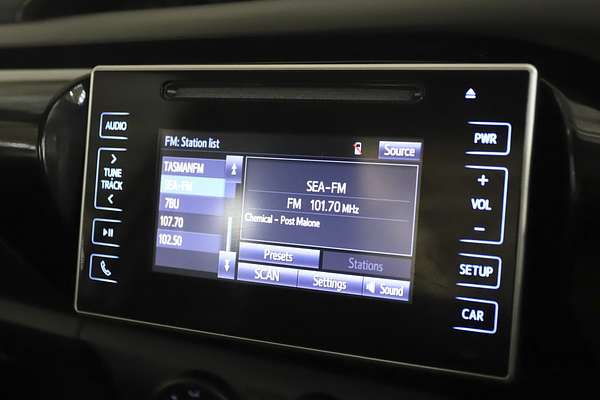 2017 Toyota Hilux Workmate TGN121R Rear Wheel Drive