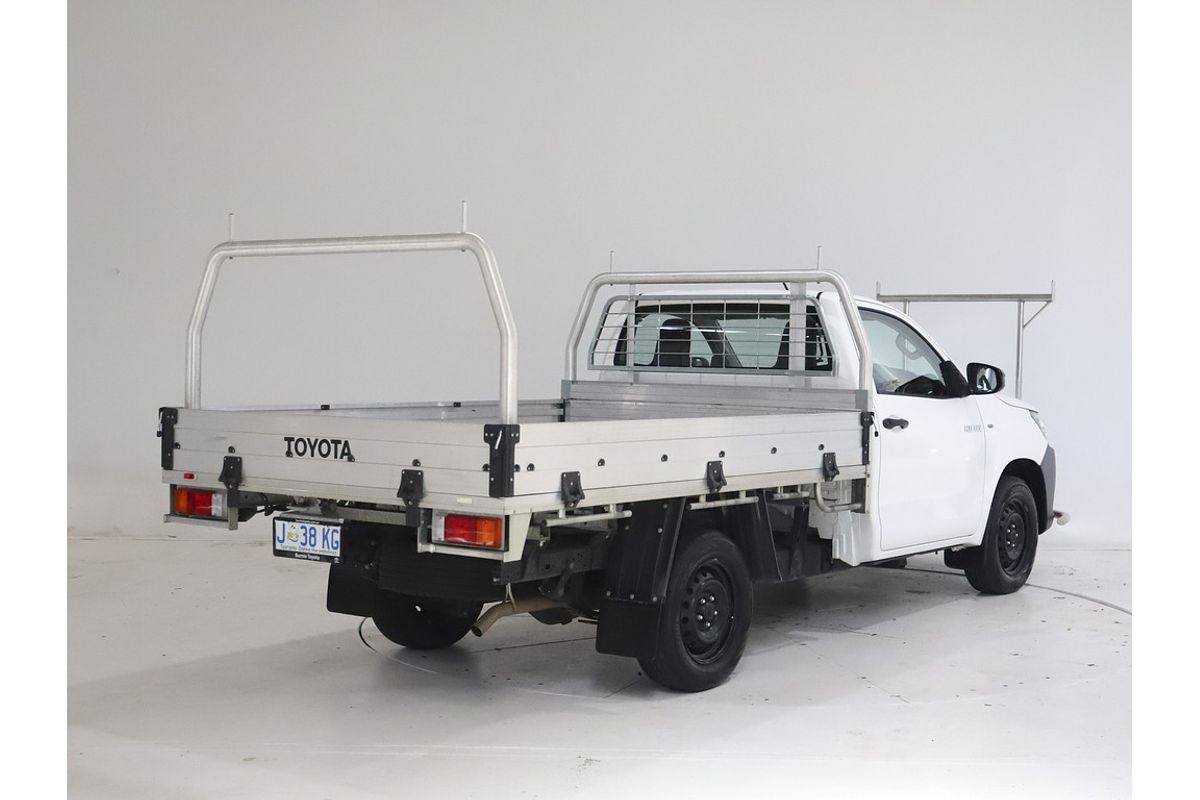 2017 Toyota Hilux Workmate TGN121R Rear Wheel Drive