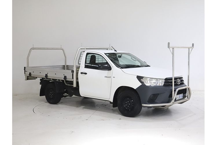 2017 Toyota Hilux Workmate TGN121R Rear Wheel Drive