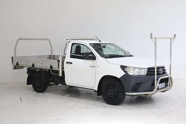 2017 Toyota Hilux Workmate TGN121R Rear Wheel Drive