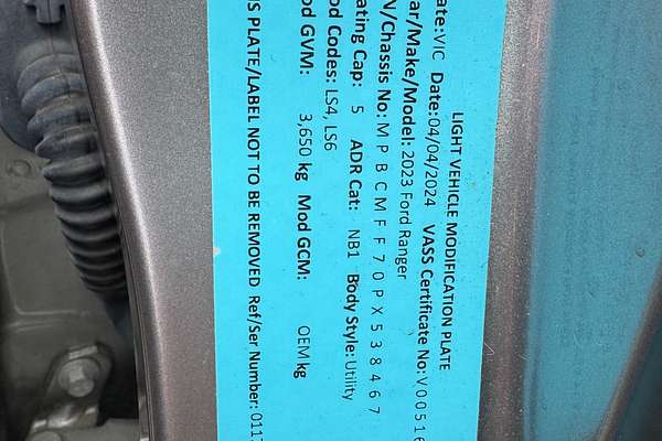 2023 Ford Ranger Sport 4X4 3.0L