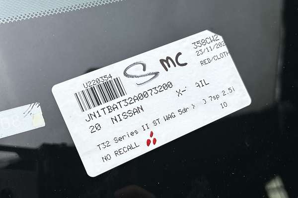 2020 Nissan X-TRAIL ST T32 Series II