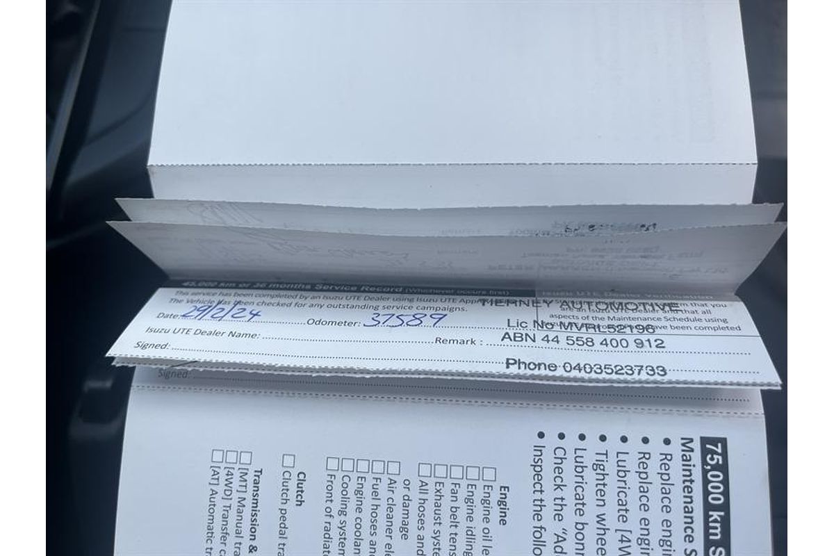 2020 Isuzu D-MAX SX 4X4