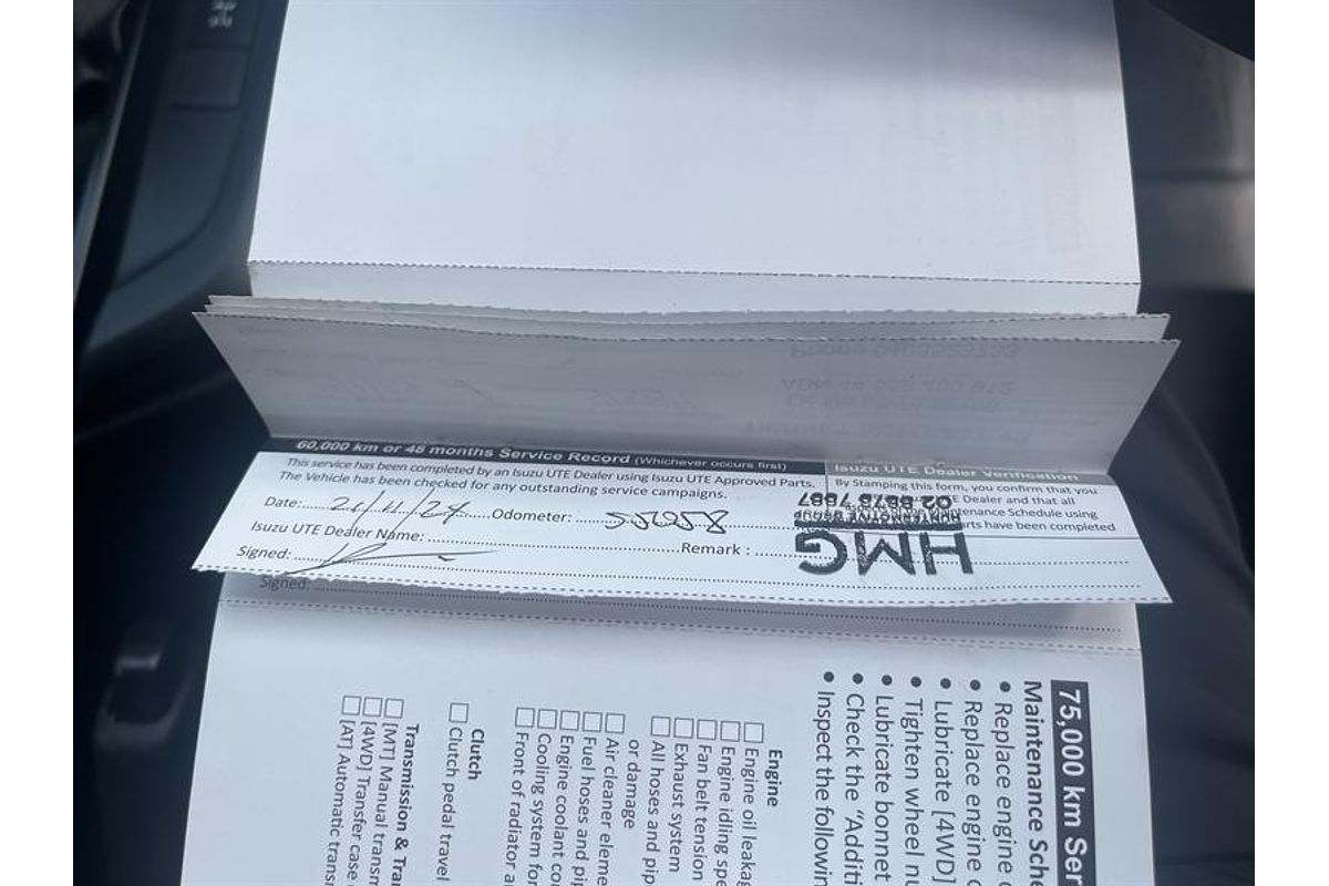 2020 Isuzu D-MAX SX 4X4