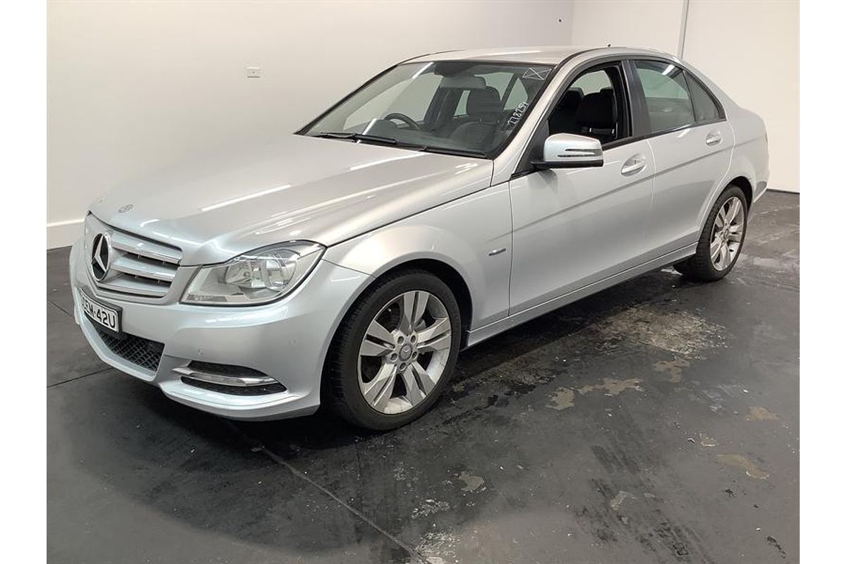 2012 Mercedes-Benz C-Class C200 BlueEFFICIENCY Avantgarde W204