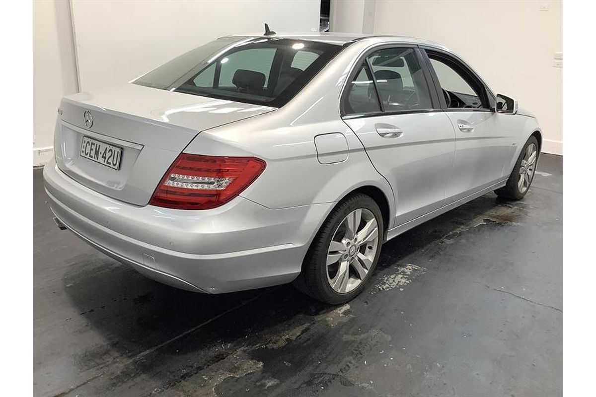 2012 Mercedes-Benz C-Class C200 BlueEFFICIENCY Avantgarde W204