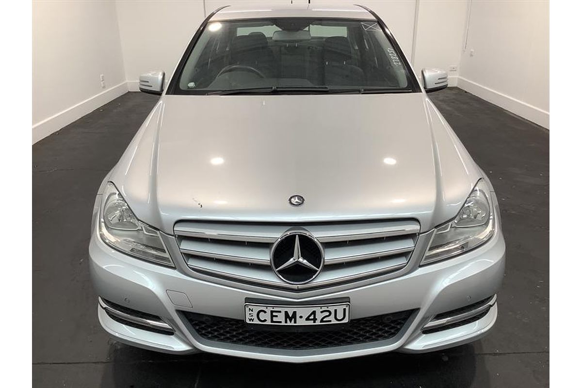 2012 Mercedes-Benz C-Class C200 BlueEFFICIENCY Avantgarde W204