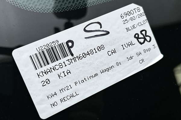 2020 Kia Carnival Platinum KA4