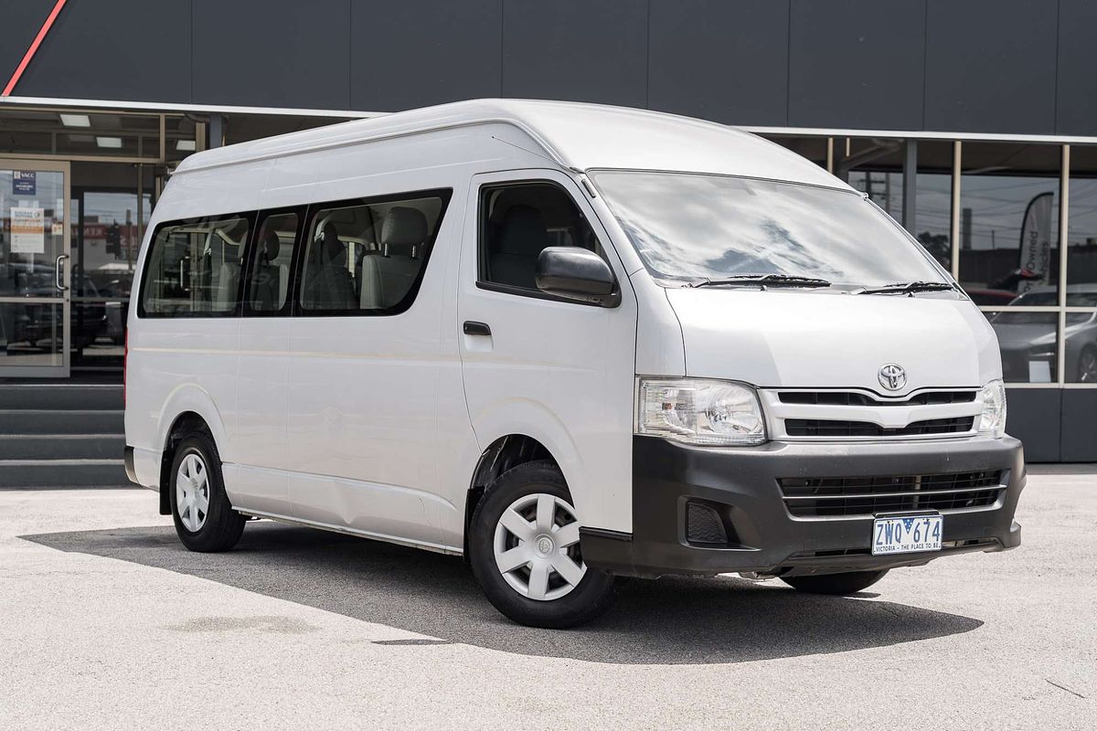 2013 Toyota Hiace Commuter KDH223R ELWB High Roof