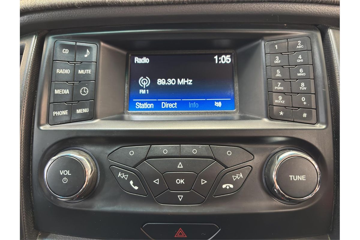 2016 Ford Ranger XL Hi-Rider PX MkII Rear Wheel Drive 2.2L